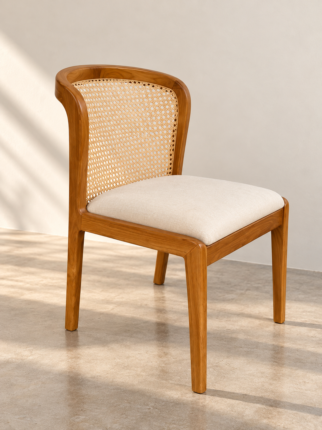 Solid Teakwood Dining Chair